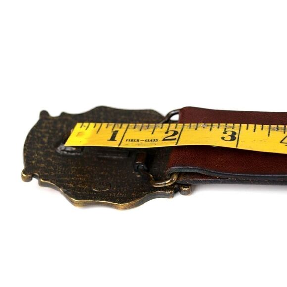 Joomi Joolz BUCKLE BROWN GENUINE LEATHER 1.5\